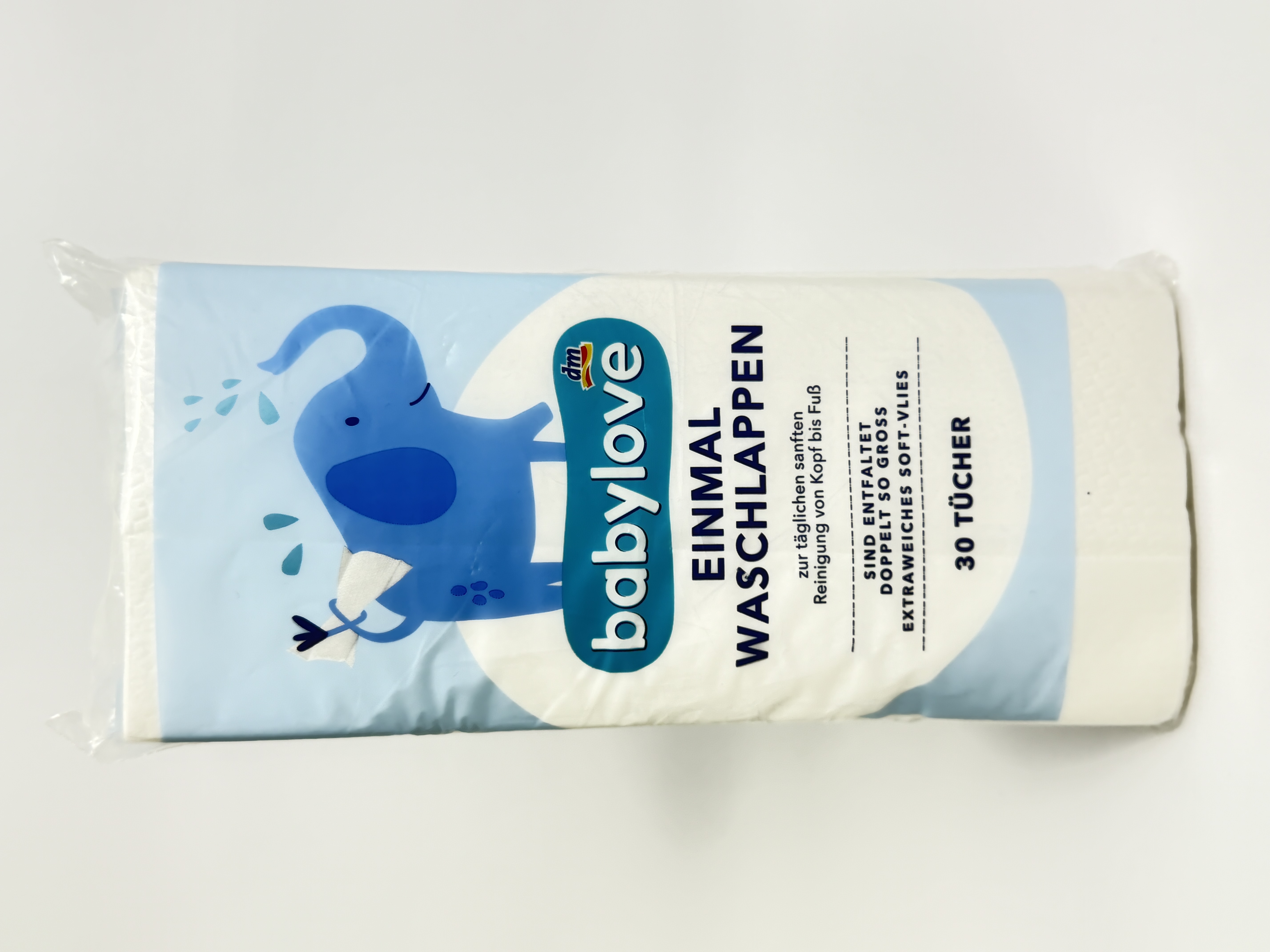 babylove Einmal Waschlappen 30 шт