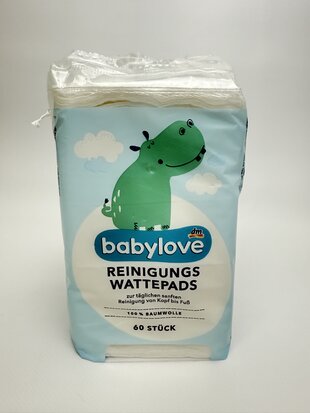 babylove Reinigungs watterpads60 шт