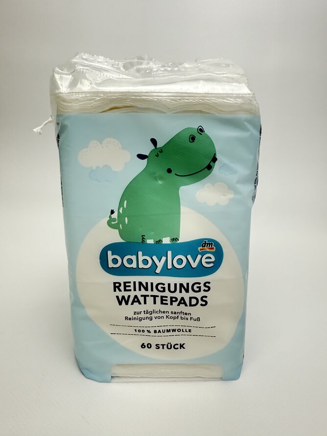 babylove Reinigungs watterpads60 шт