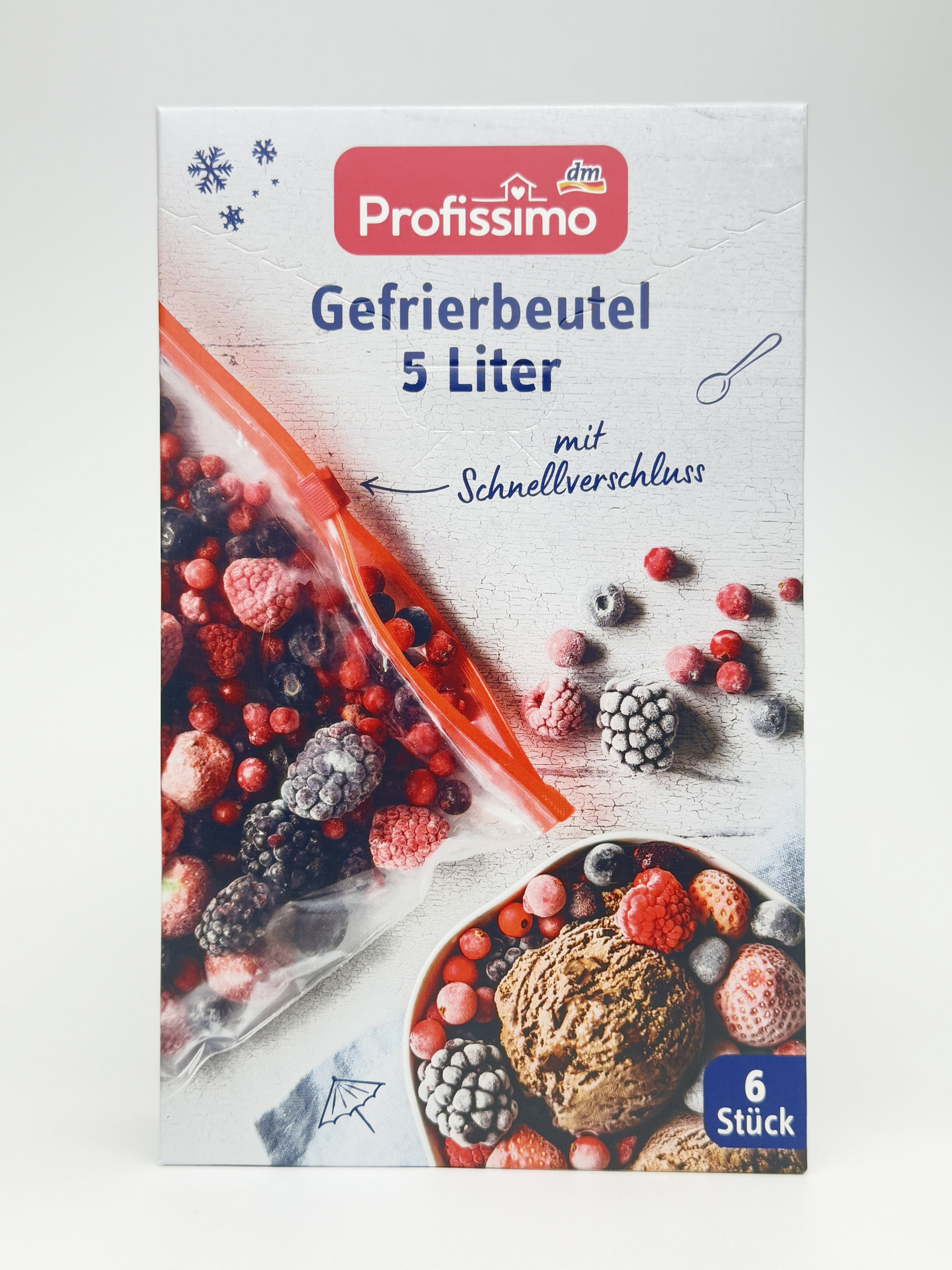 Profissimo - Gefrierbeutel 5 Liter 6 St