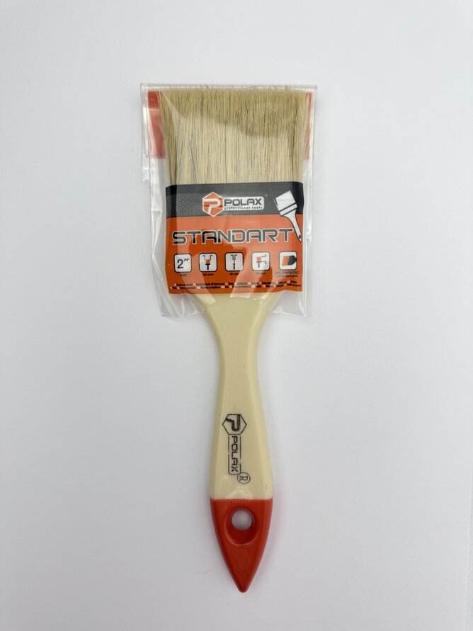 Пензель "Стандарт" 2/50мм пласт ручка зміш.ворс