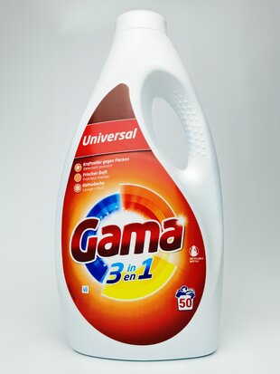 Gama Гель для прання 3in1 gel 2.25 (50) universal