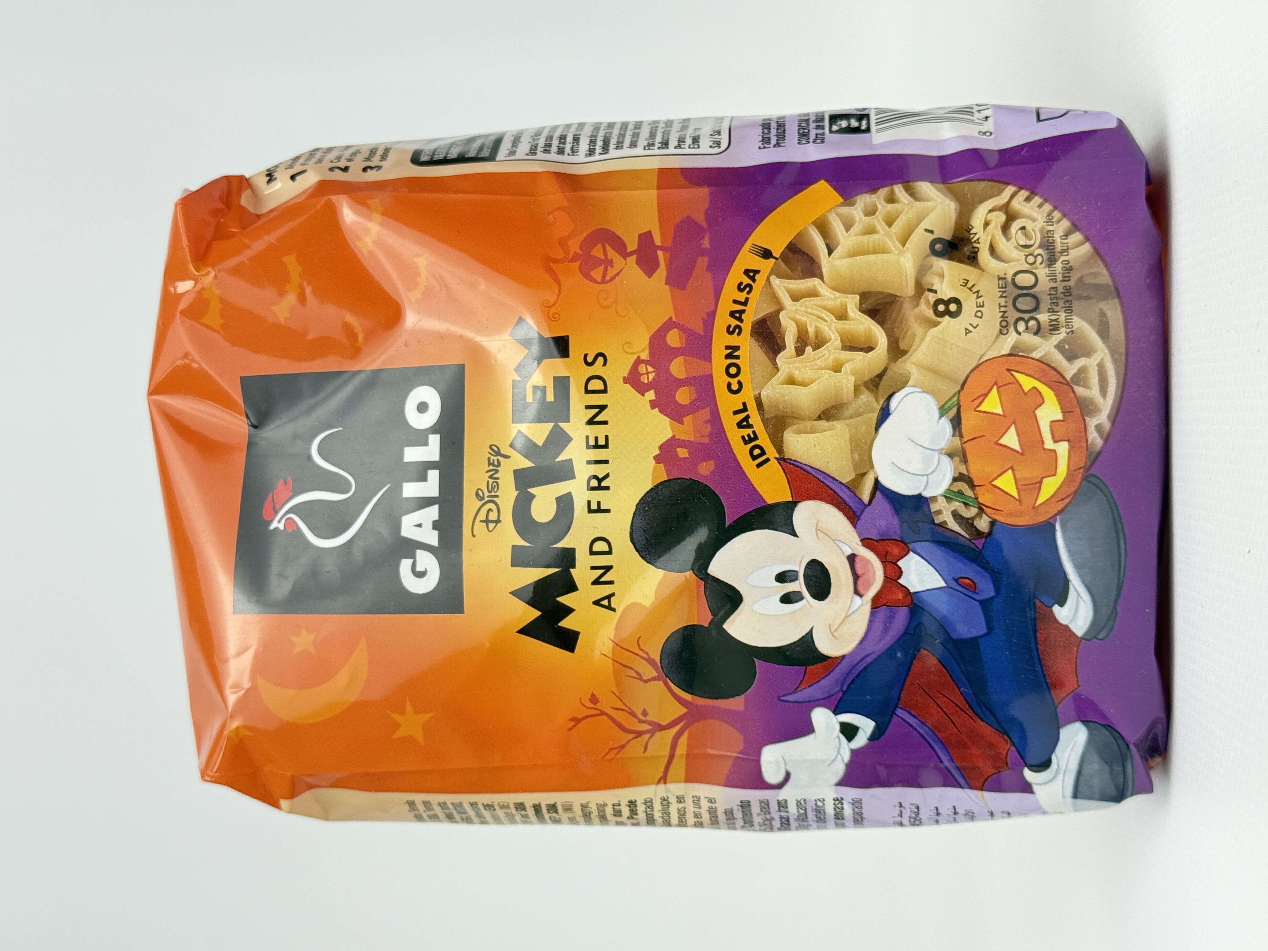 Макаронні вироби Gallo Disney Mickey Halloween 300 г