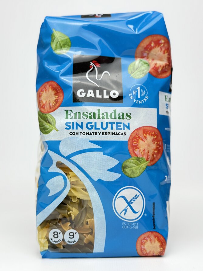 Макаронні вироби Gallo Helices Ensaladas Sin Gluten без глютену 450 г