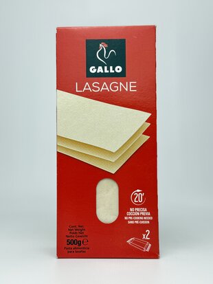 Макаронні вироби Gallo Lasagne Лазанья 500 г