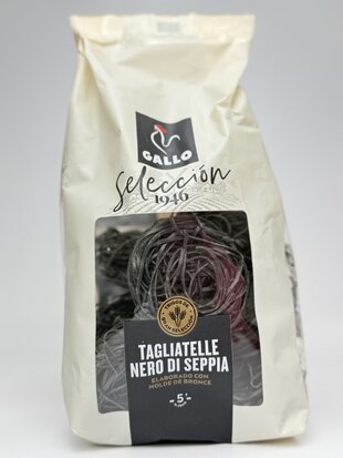 Макаронні вироби Gallo Seleccion 1946 Tagliata Nero di Sepia 250 г