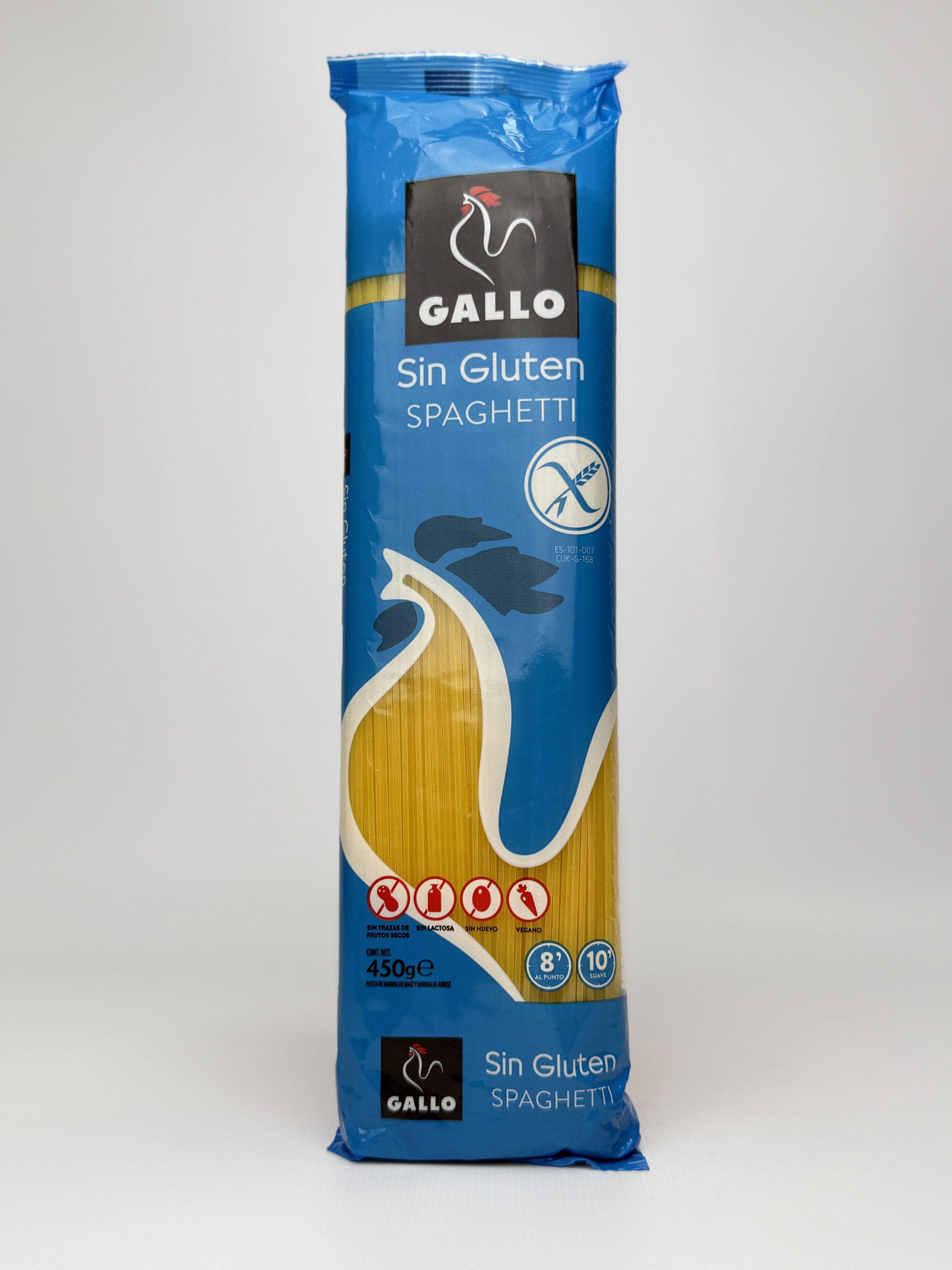 Макаронні вироби Gallo Spaghetti Sin Gluten без глютену 450 г