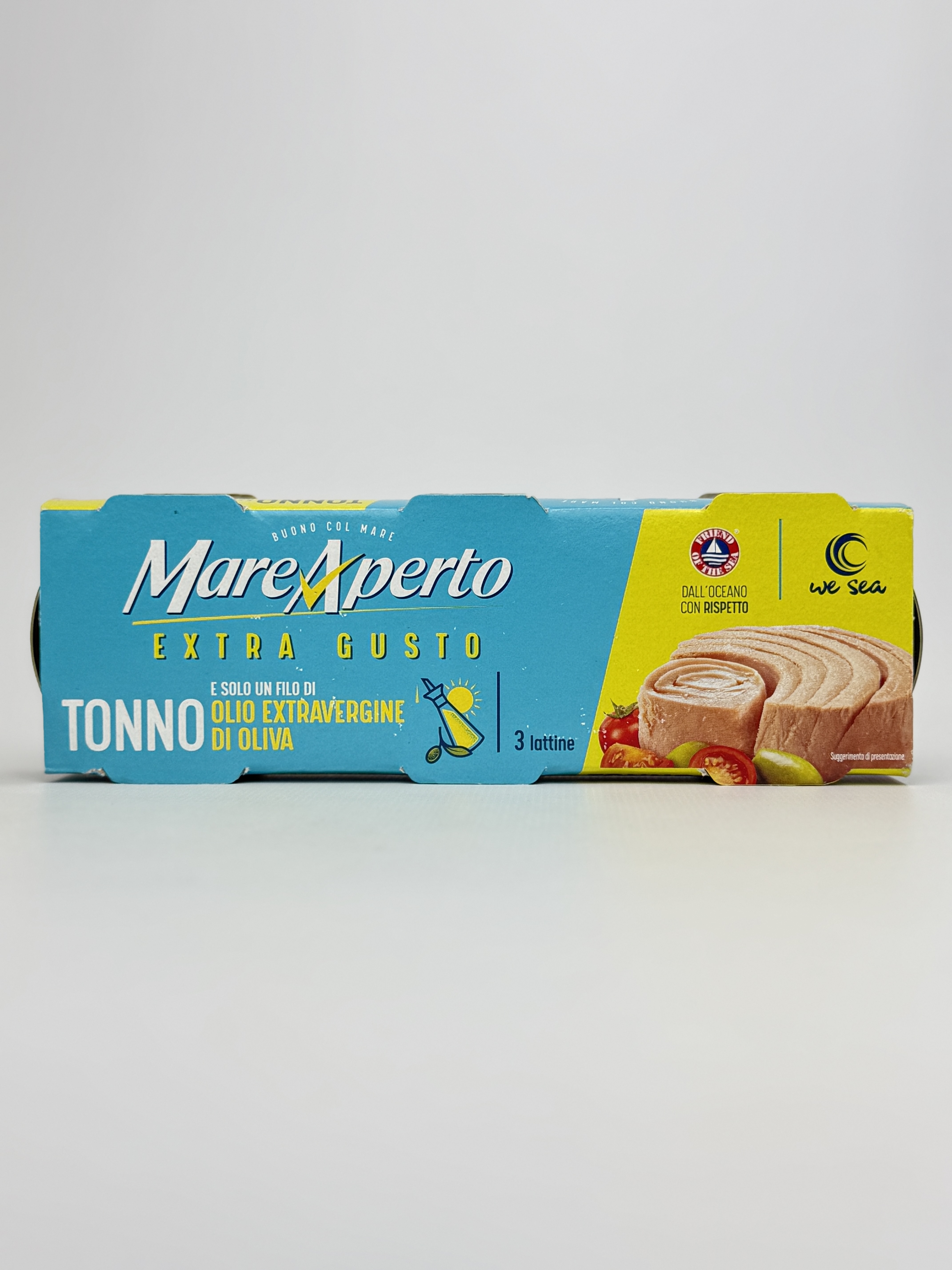 Тунець Mare Aperto в оливковій олії 3*60 г