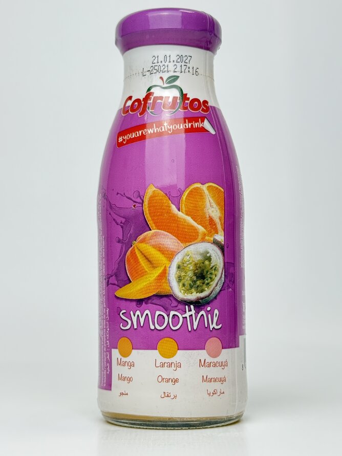 Смузі Cofrutos Mango-Orange-Passoin Fruit 250 мл.(скло)