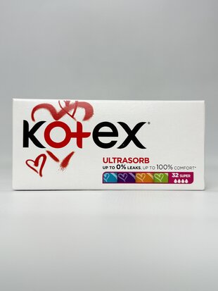 Kotex тампони 32шт Super
