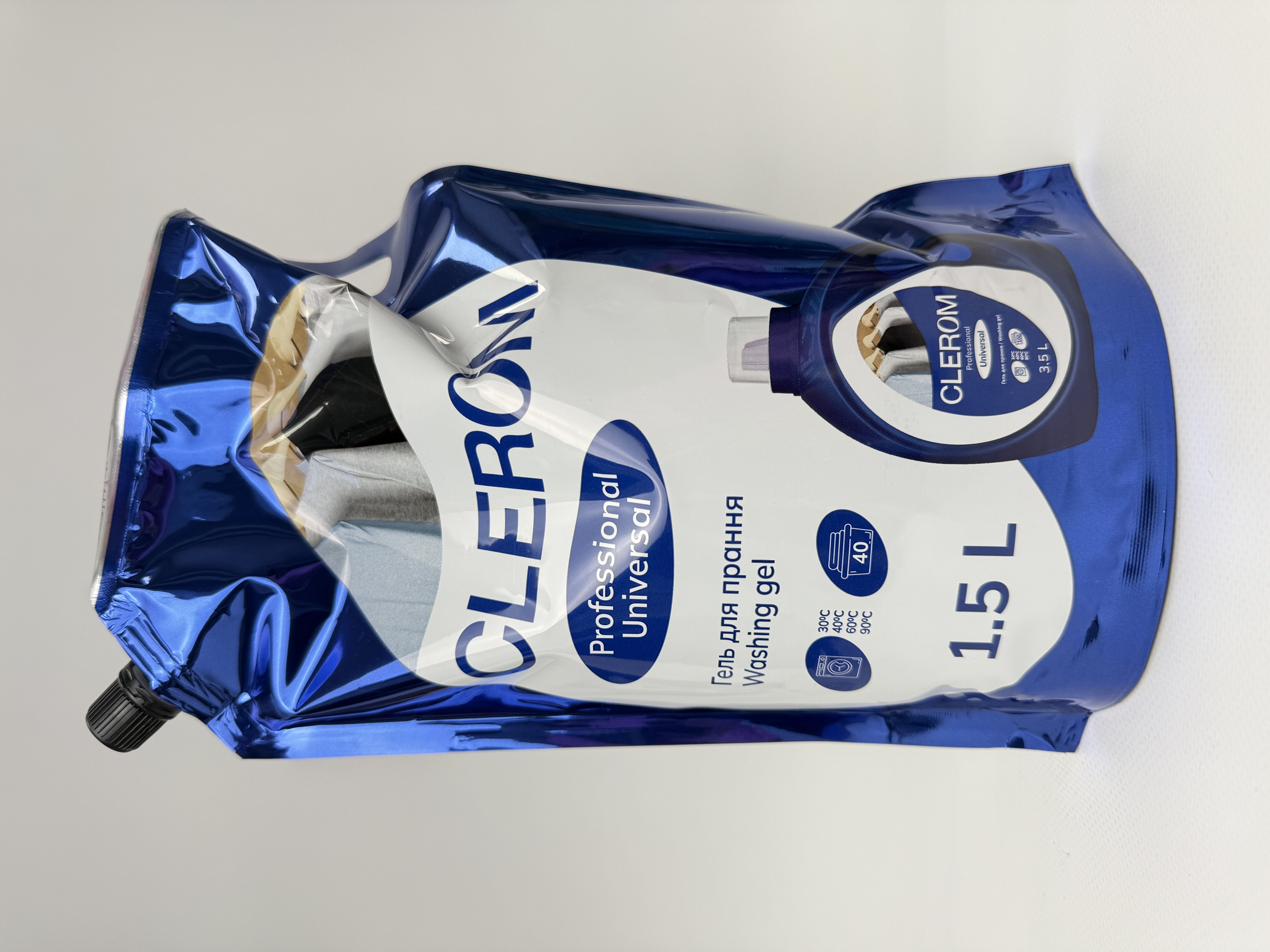 Гель д/прання CLEROM Professional Universal 1.5L