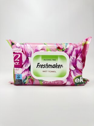 Freshmaker Серветки вологі Eko Flower. 72шт.