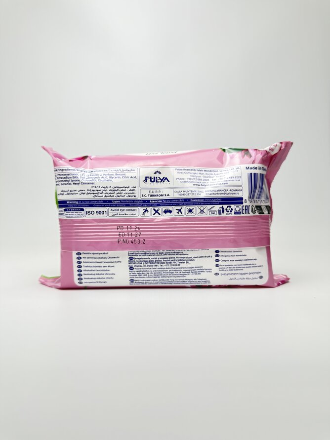 Freshmaker Серветки вологі Eko Flower. 72шт.