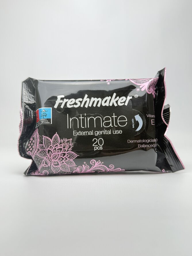 Freshmaker Серветки вологі Intimate. 20шт.