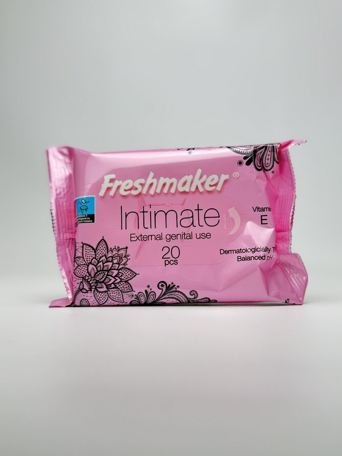 Freshmaker Серветки вологі Intimate. 20шт.