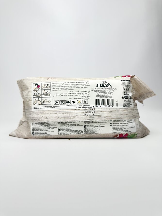 Freshmaker Серветки вологі Wet Towel (Almonds&Coconut). 144шт.