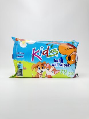 Freshmaker Серветки дитячі вологі Baby Wet Wipes. 72шт.