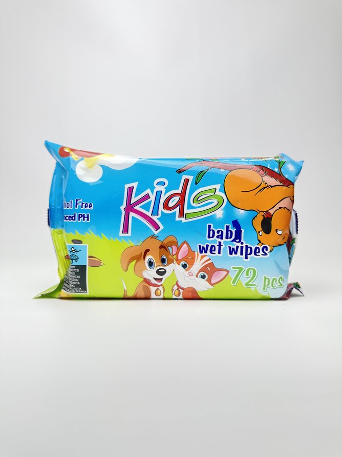 Freshmaker Серветки дитячі вологі Baby Wet Wipes. 72шт.