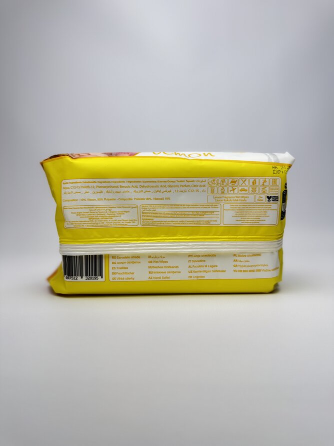 Sleepy Серветки вологі Lemon. 120шт.