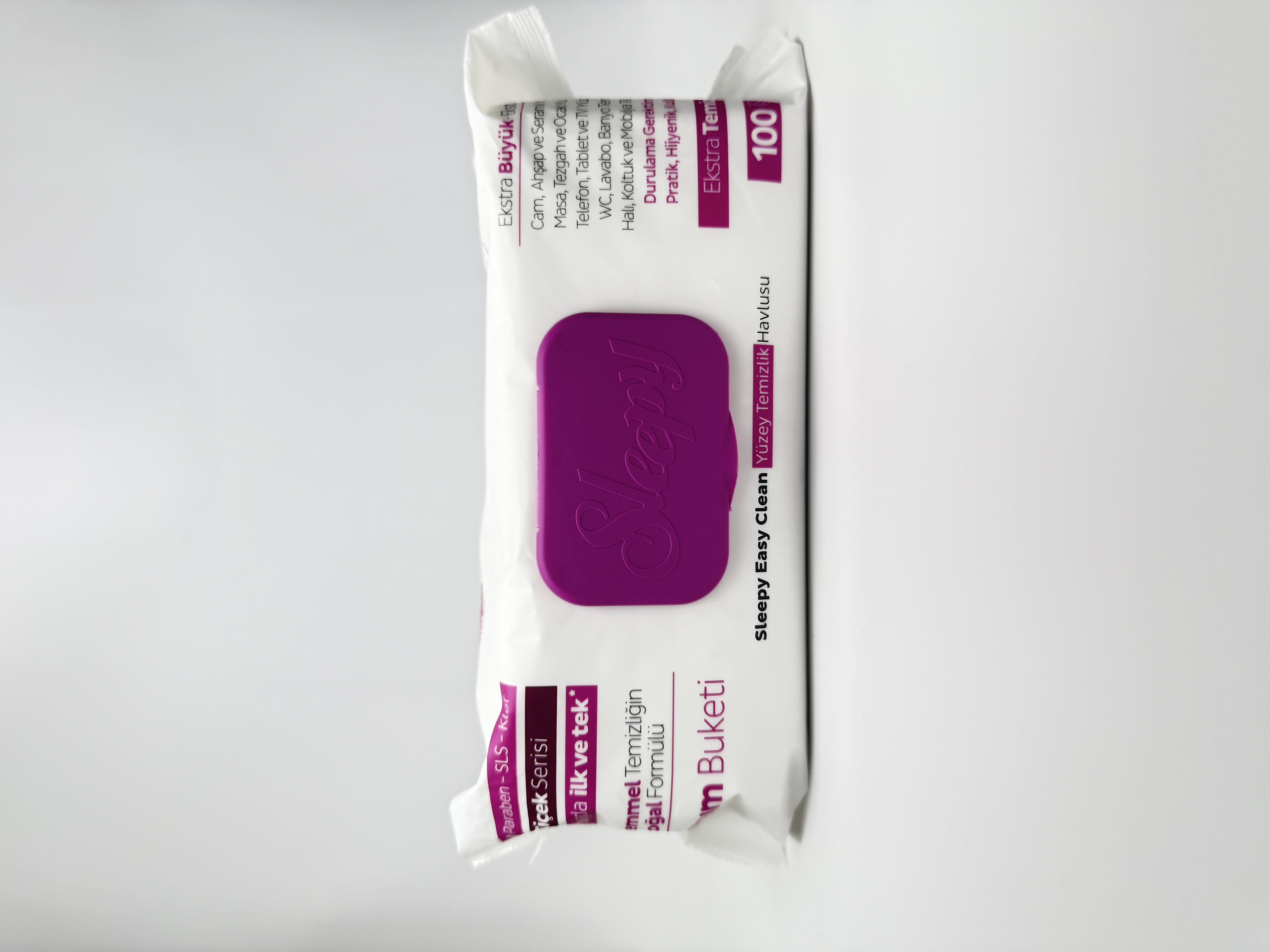 Sleepy Серветки для побутового прибирання Easy Clean Lilium Bouquet (100 шт в упаковці) -