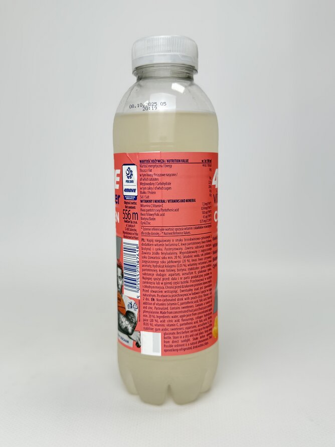 4MOVE Напій Vitamin water Collagen - 556 ml