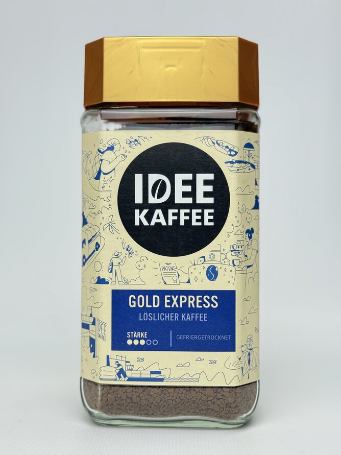 IDEE Kaffee Кава розчинна Gold Express - 200 g / 6 шт/ящ