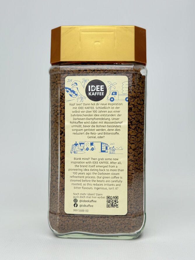 IDEE Kaffee Кава розчинна Gold Express - 200 g / 6 шт/ящ