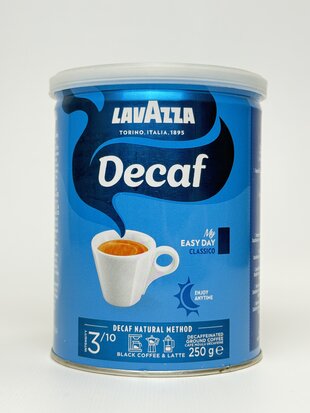 Lavazza Кава мелена Decaffeinato ж/б - 250 g / 12 шт/ящ