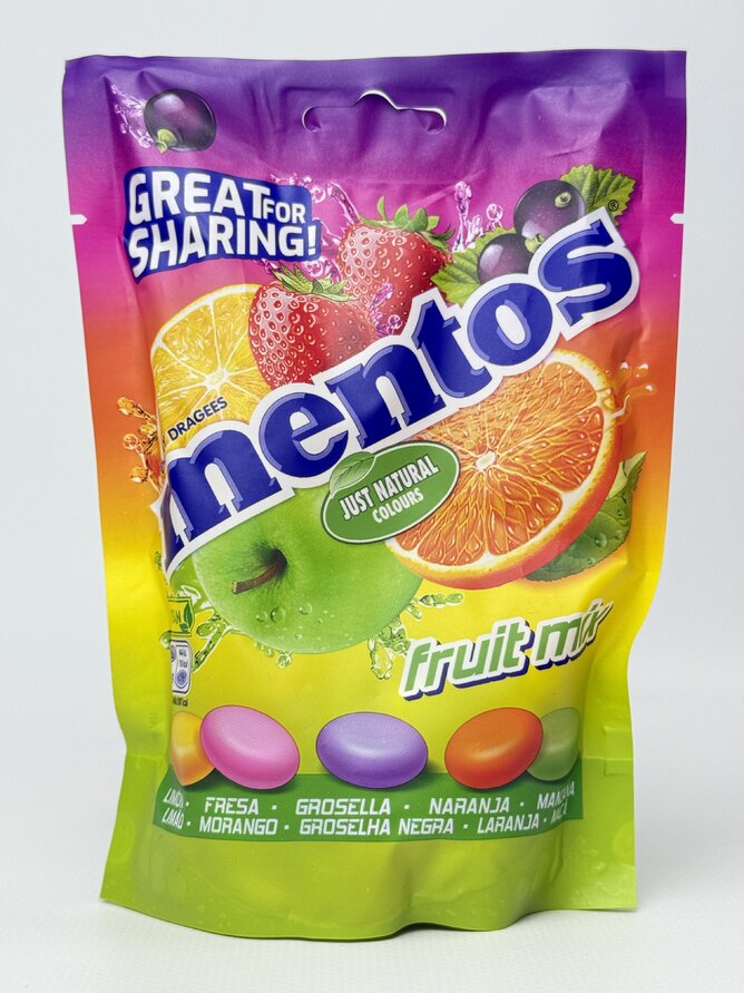 Mentos Драже Fruit Mix - 160 g