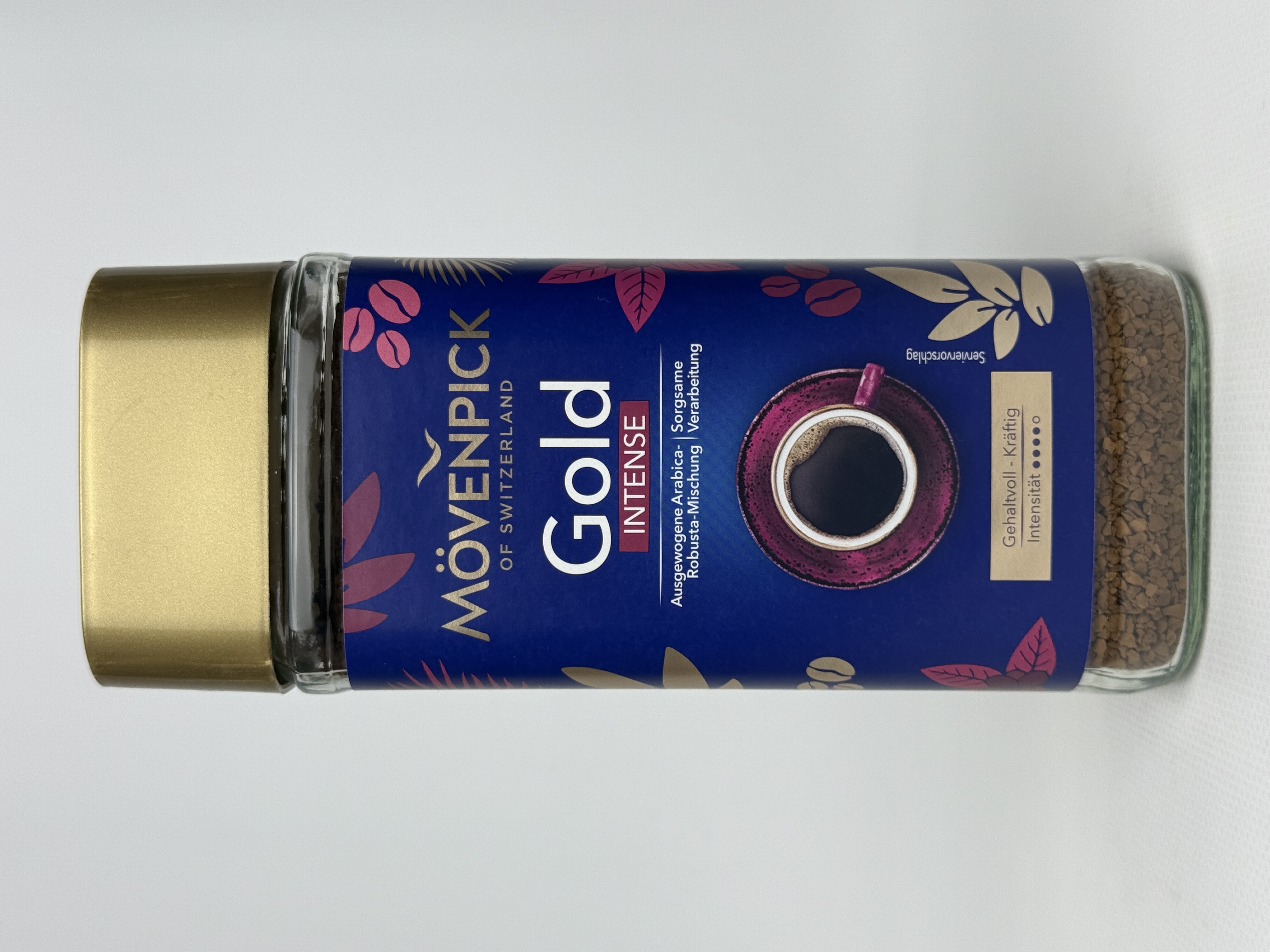 Movenpick Кава розчинна Gold Intenso - 200 g / 6 шт/ящ