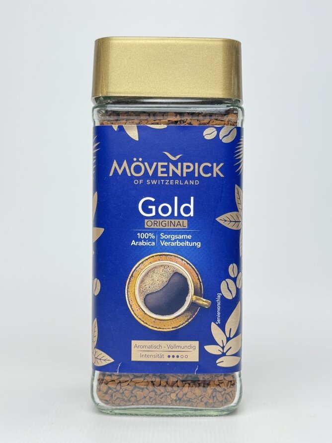 Movenpick Кава розчинна Gold Original - 100 g / 12 шт/ящ