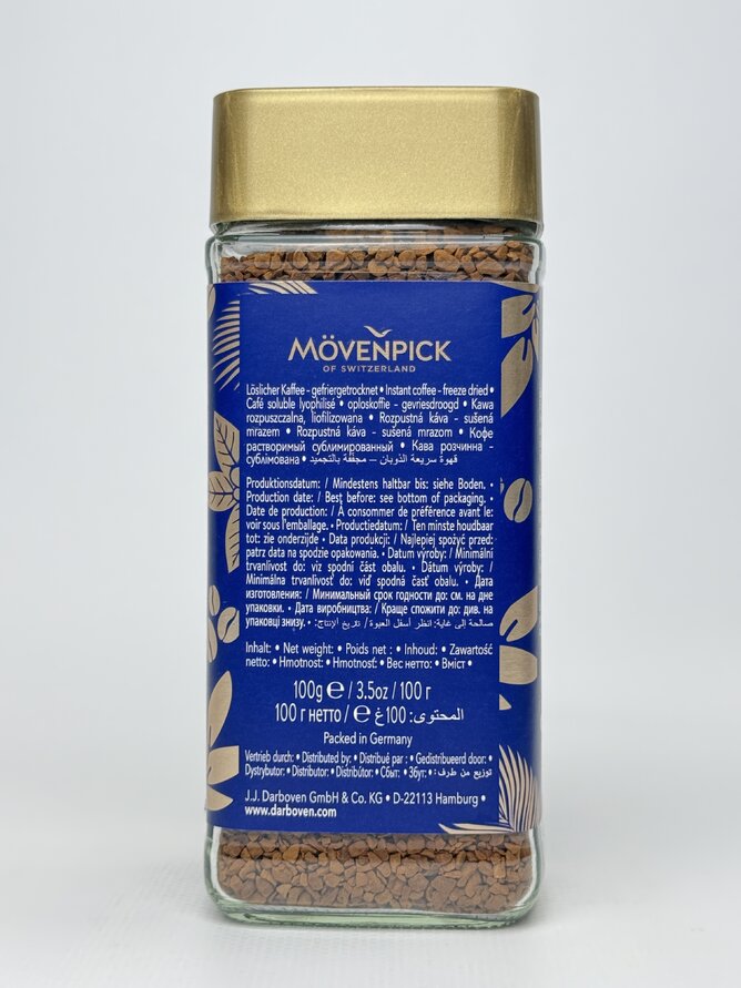 Movenpick Кава розчинна Gold Original - 100 g / 12 шт/ящ