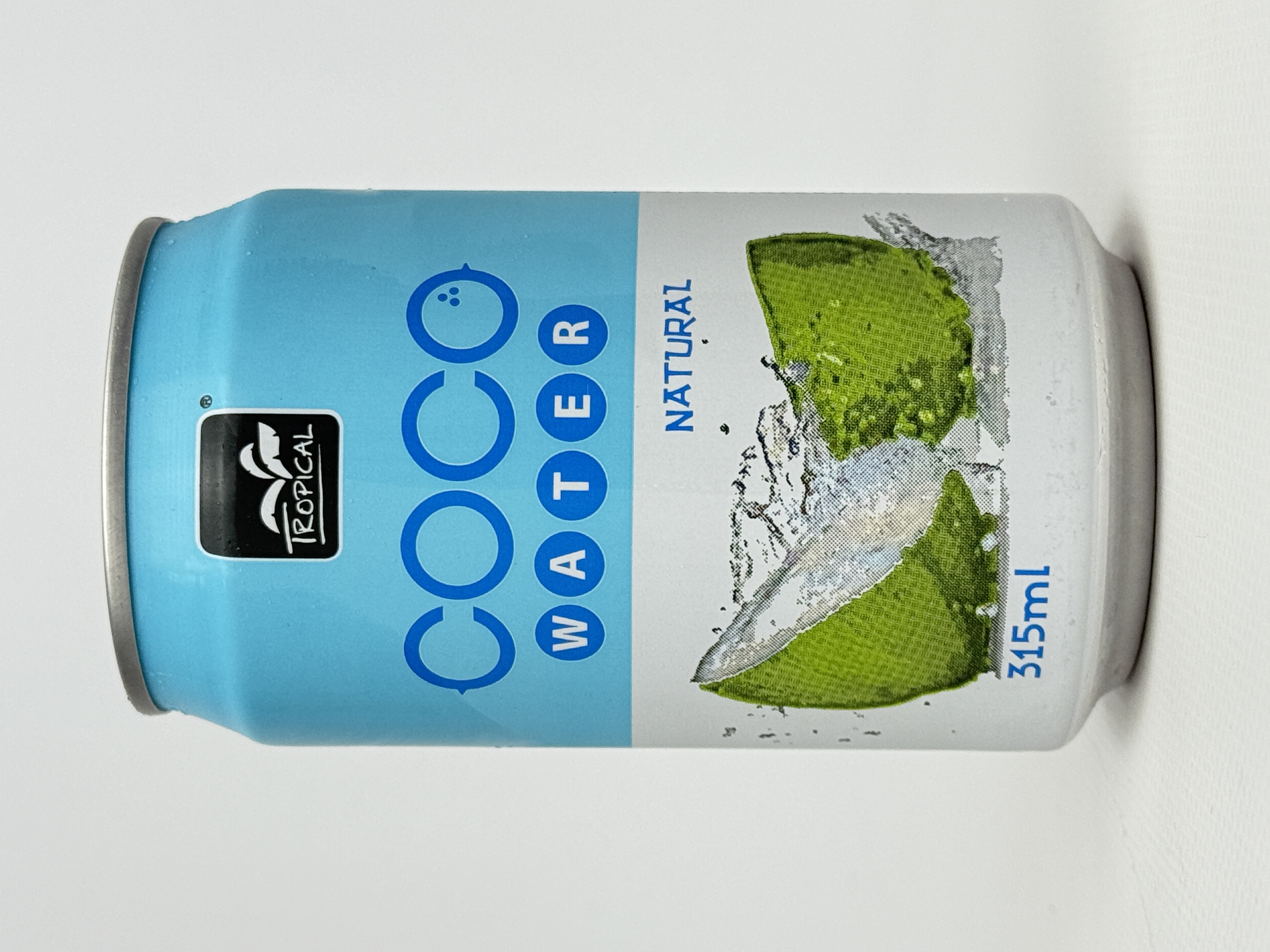 Tropical Напій Coco Water Natural (Кокосова вода) - 315 ml / 24 шт/ящ