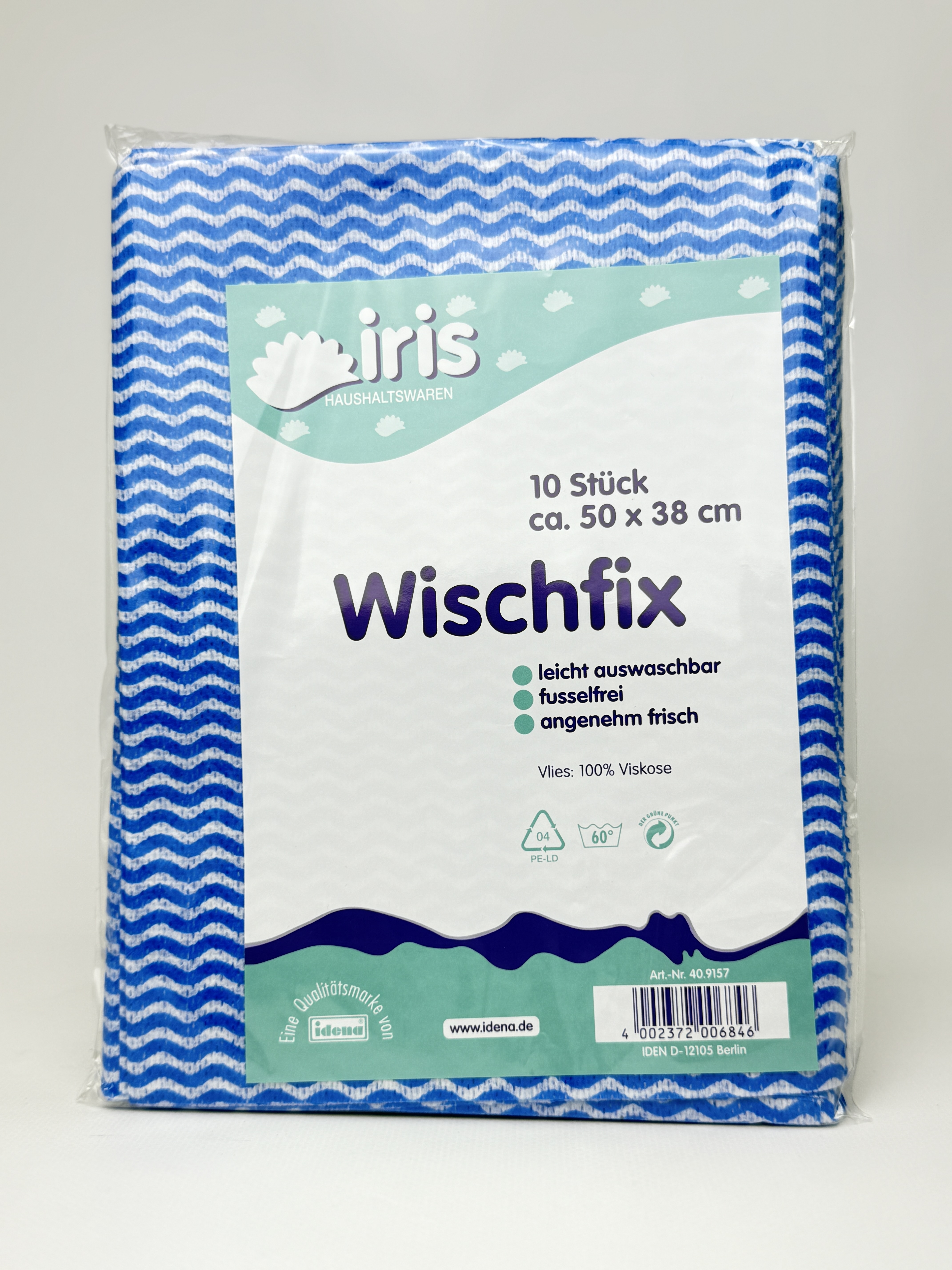 Ганчірки - Iris Wischfix побутові для прибирання 10шт. 50*38