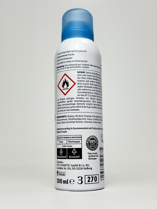 Cien - Deodorant Дезодорант 24h Pure 200ml