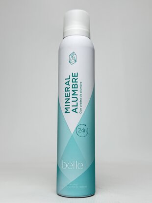Belle - Deospray Antitranspirante Mineral Alumbre 24h 200ml /6