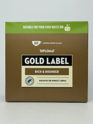 Чай Diplomat Gold Label 80st 250g /