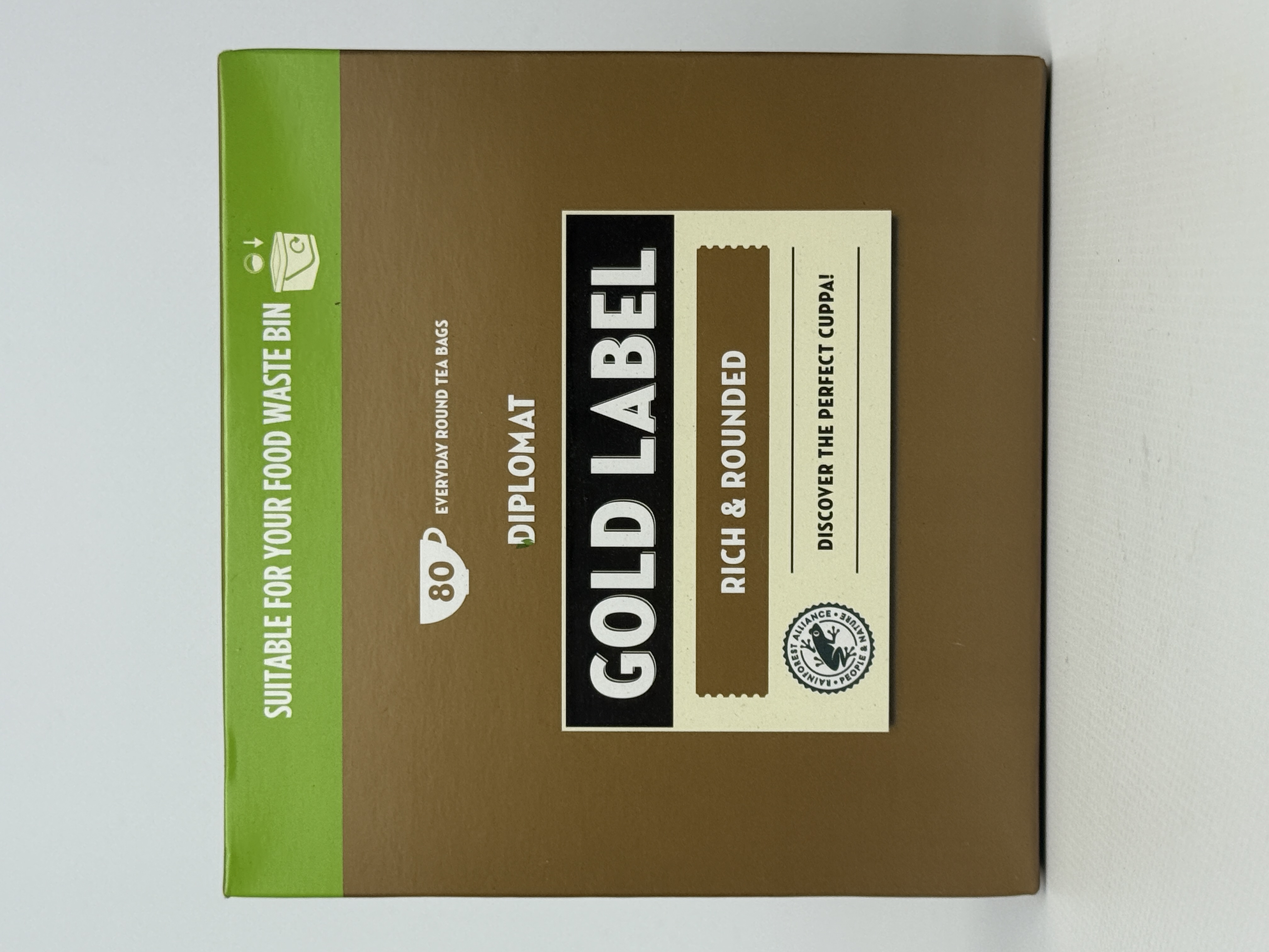 Чай Diplomat Gold Label 80st 250g /