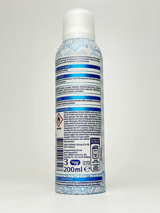 Elkos - Deodorant Дезодорант 24h Fresh 200ml /12