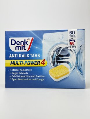 Denk Mit Таблетки д/пральної машини Anti-Kalk. 60-Tabs - 900 g