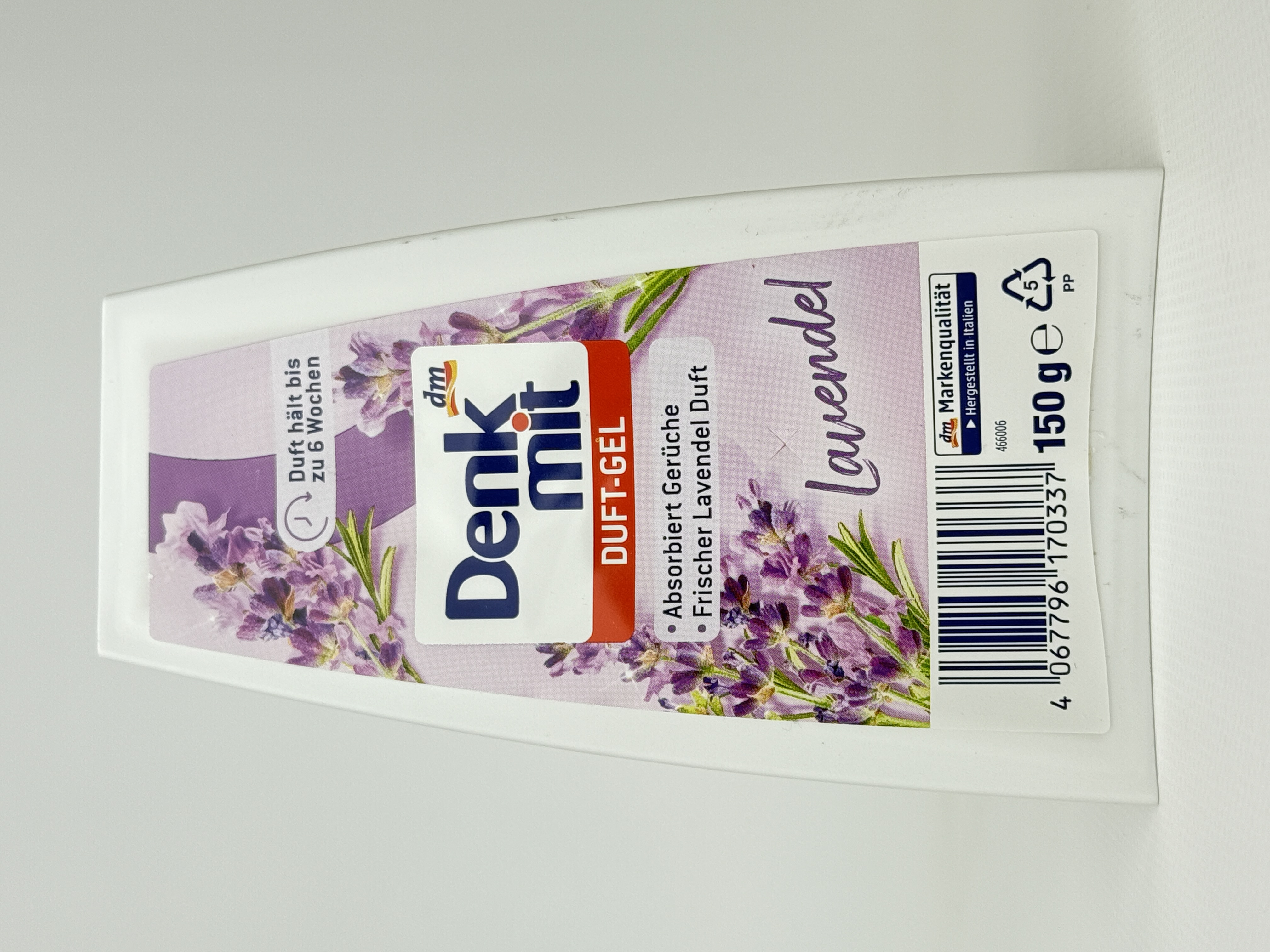 Denk Mit - Освіжувач повітря Air Freshener Gel Lavander 150g