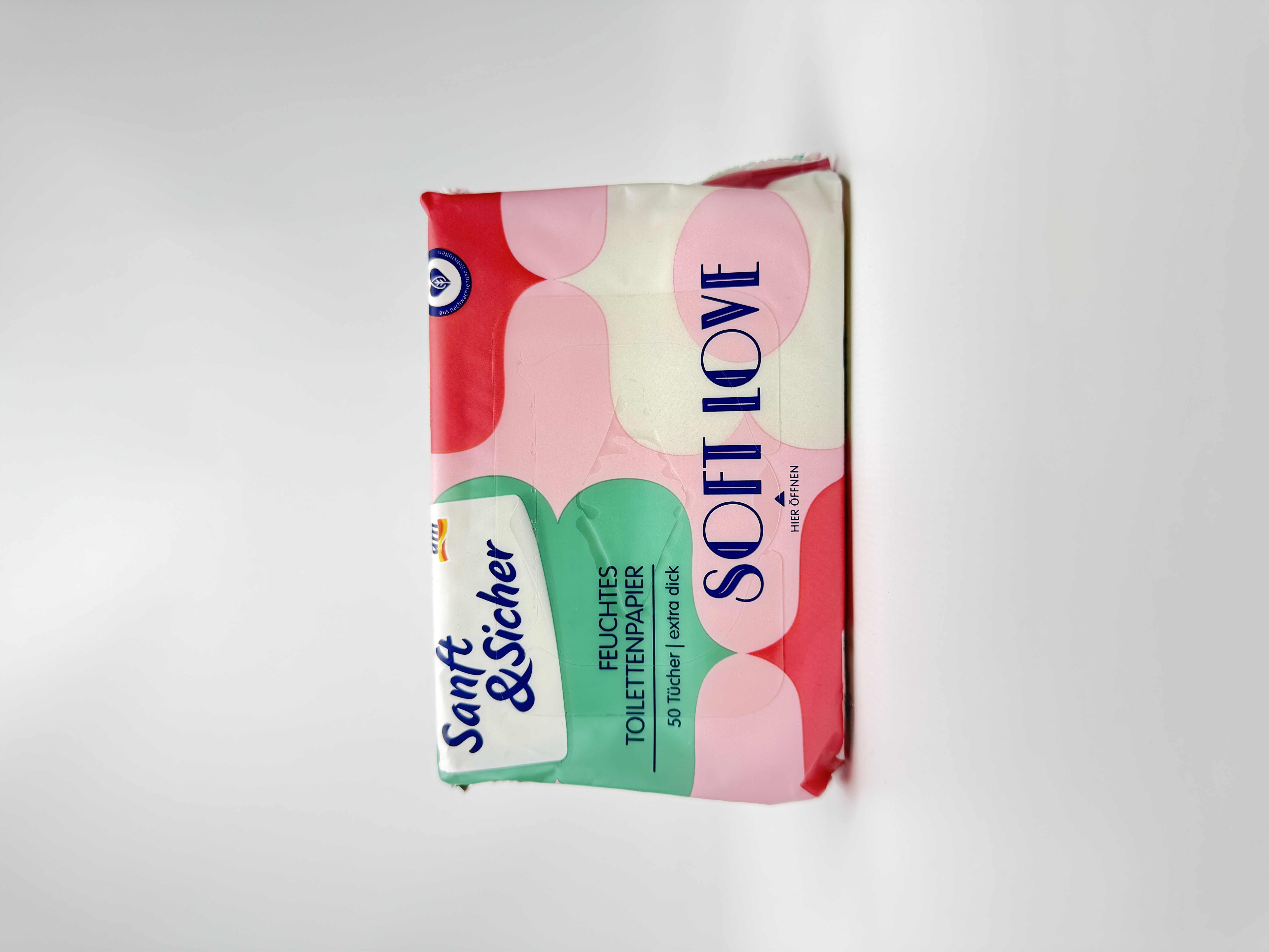 Sanft&Sicher Вологий туалетний папір Soft Love 50шт