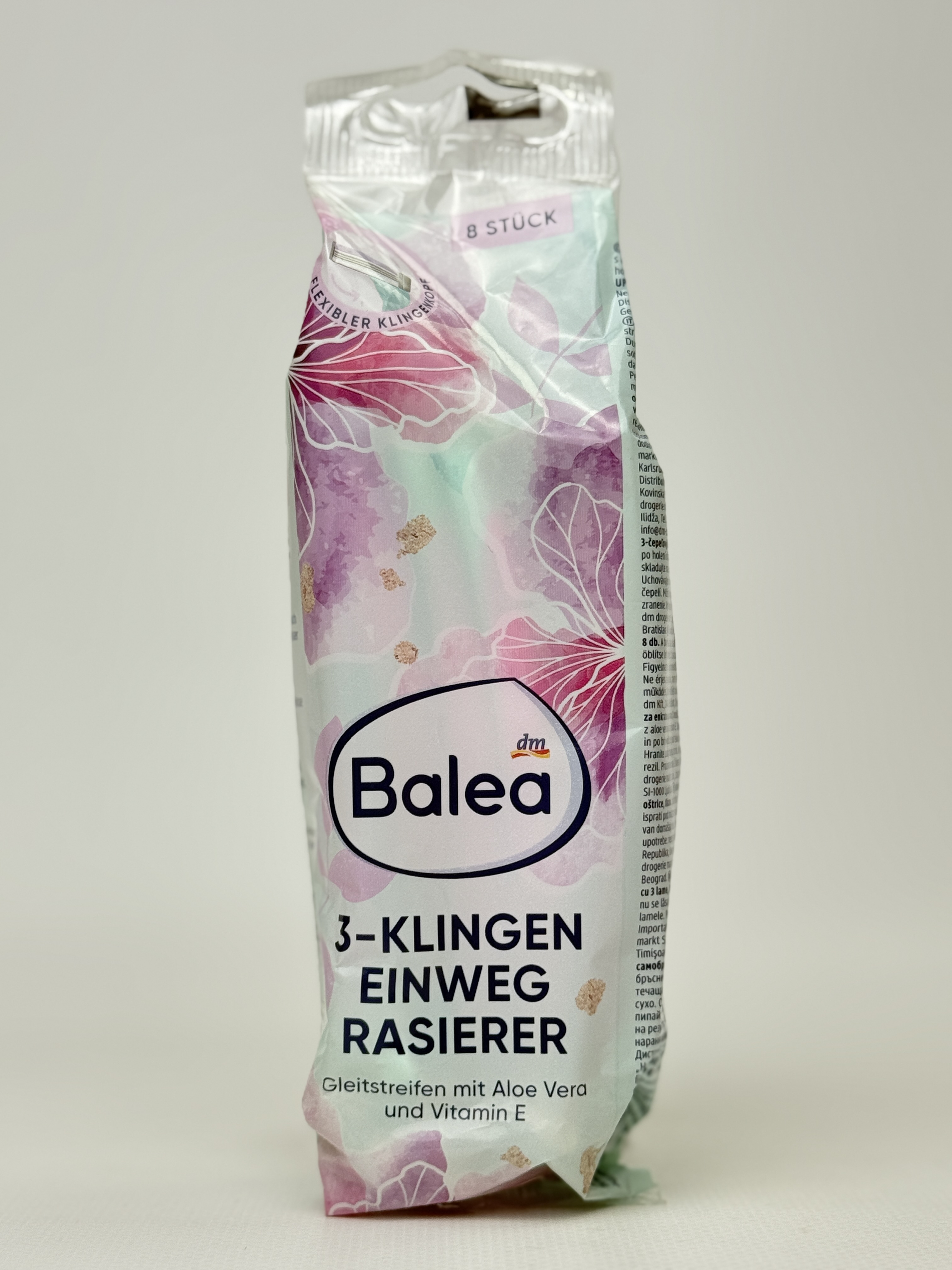 Balea -3-Klingen Einweg Rasierer 8 шт.