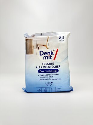 Denk Mit Серветки вологі для прибирання унів. 20 шт.
