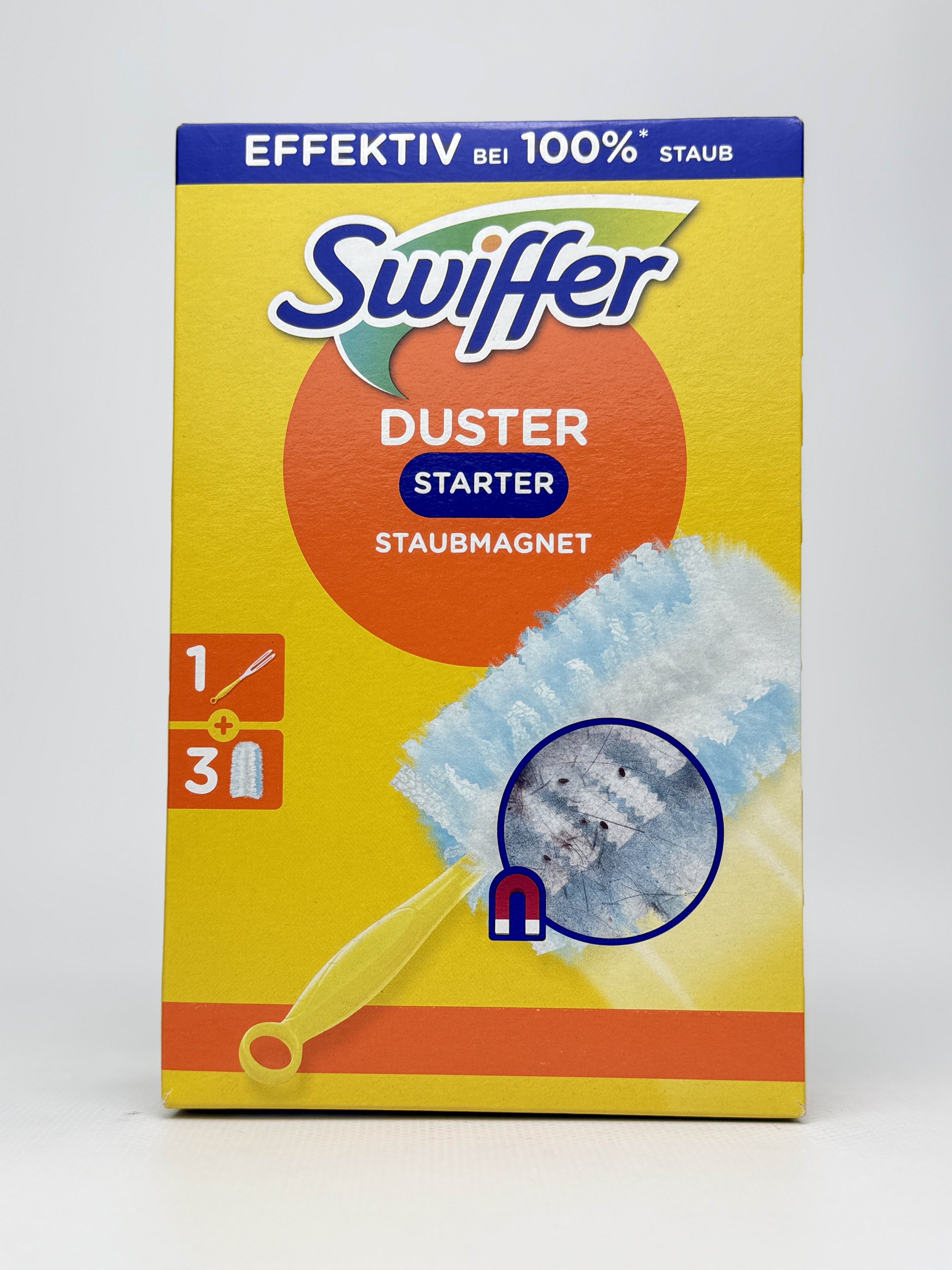 Swiffer duster Щітка магніт д/збирання пилу з 3-ма змінними насадками
