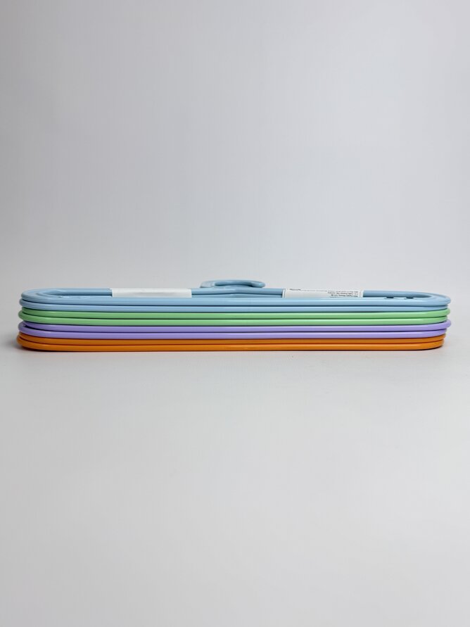 Вішаки IKEA BAGIS кольрові 8 шт.