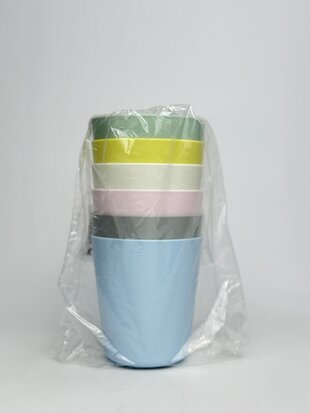 Стаканчики IKEA KALAS кольорові 230 мл 6 шт.