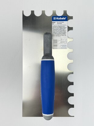 Терка KUBALA з нержавіючої сталі 130*270мм закруглені кінці ручка G-24