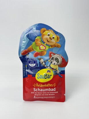 SauBar Піна для ванни для діток Heldenhaftes 40ml