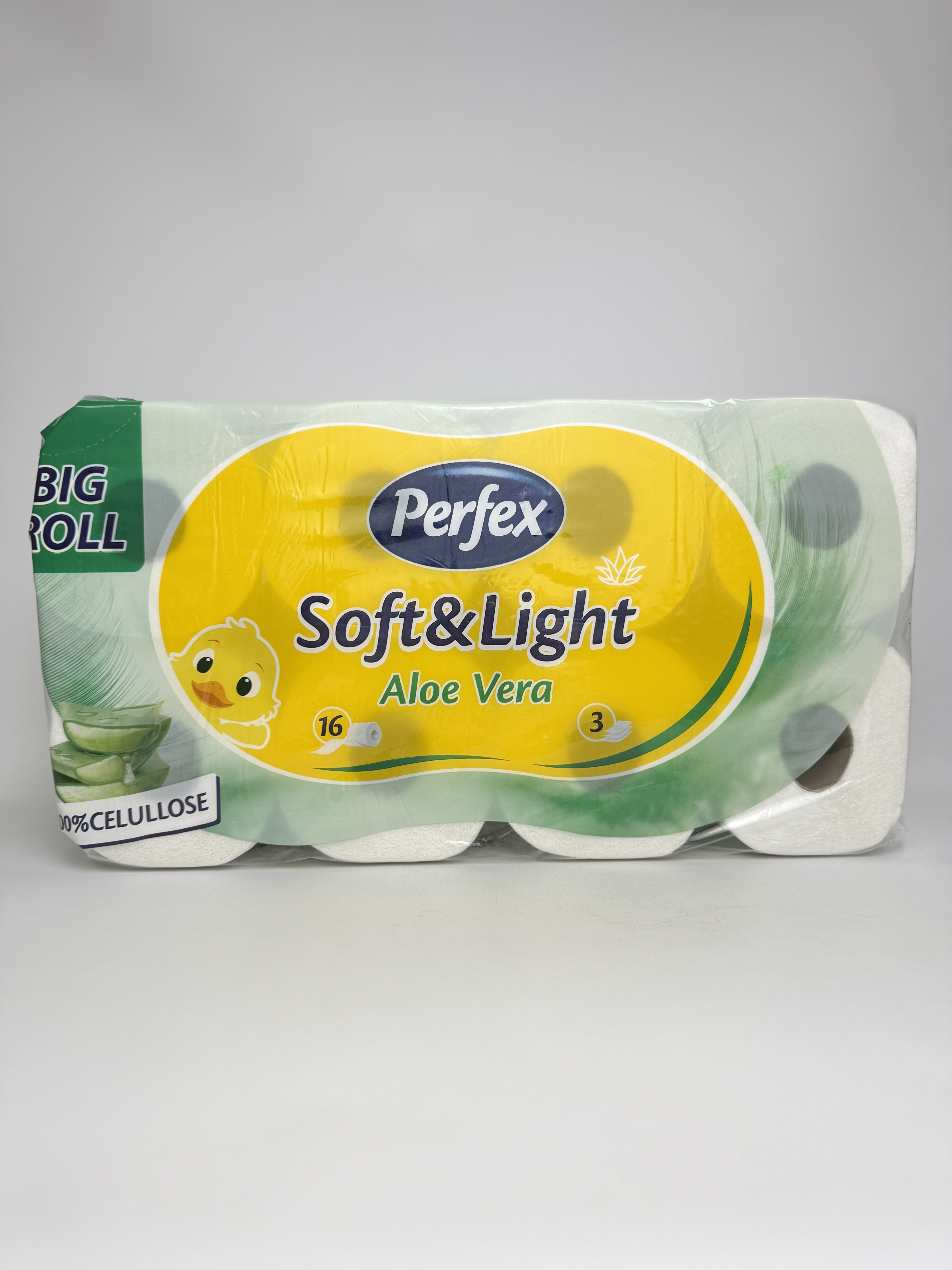 Туалетний папір PERFEX Soft & Light 16шт (3сл) Aloe Vera